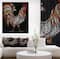 Designart - Vintage rooster - of Farmhouse Animals of Painting Print on Wrapped Canvas